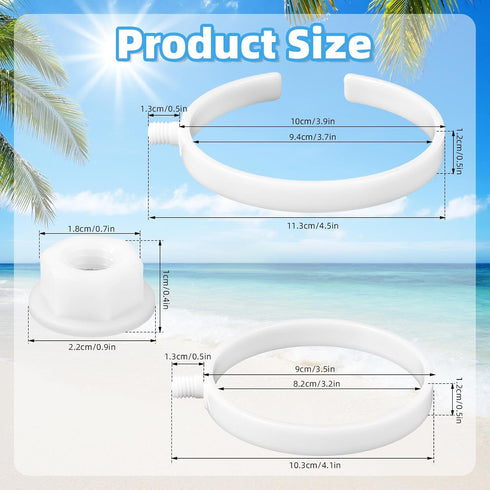 Lyreh 2pcs 2 30oz 40oz Cup Holder for Bogg Bag, Sizes ABS Practical Water Bottle Storage Holder Suitable Drink