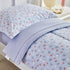 Set Boys,4 Sets,Blue Set,Include DuShow Toddler Bedding for Girls and Piece Bed-in-a-Bag Toddler Comforter Floral Crib