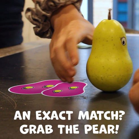 Blue Orange Games Pear Shaped Card Game - Family or Adult Speed Matching Game for 1 to 8 Players