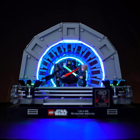 Upgraded Light Kit for Lego 75352 Emperor's Throne Room Diorama Building Set, Lights Decoration (Model Not Included)