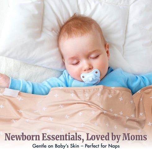 Bazzle Baby Swaddle Blankets for Newborns Soft, Breathable & Stretchy Baby Swaddle Blanket for Boys, Neutral Receiving