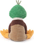12 Inches Apricot Lamb Corduroy Mallard Duck Stuffed Animals for Kids, Soft Cute Plush Toys for Baby Girl and Boy