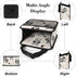 PPIKTC Spacious Hanging Auto Seat Organizer with Ventilated Mesh Pockets for Wet Wipes and Baby Supplies, Cute Raccoon