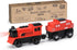 Set 2 3+ SainSmart Jr. Wooden Train Accessories, PCS Motorized Train for Toddlers with Magnetic Connection, Battery