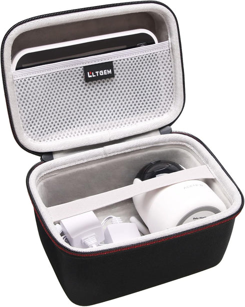L LTGEM Baby Monitor Travel Case for ANMEATE/Infant Optics DXR-8 PRO/UKSUP/bonoch, Hard Protective Carrying Storage Bag