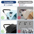 VMEECARL 2 GT2 Double Stroller Organizer Universal with Insulated Cup Holders & Cooler Bag, Large Storage Parent