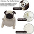 Hilarious Pug Stuffed Animal - 6" Funny Ugly Cute Pug Dog Plush Toy for Kids Boys Adults Birthdays Gift