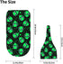Green Alien Head Newborn Swaddle Blanket and Hat Set, Soft Baby Receiving Blanket for Infant Boy Girl Gift