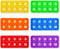 Ten-Frame Counting Toys - Math Manipulative for Elementary, Montessori Educational Toy for Preschool Learning