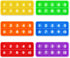 Ten-Frame Counting Toys - Math Manipulative for Elementary, Montessori Educational Toy for Preschool Learning