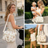 Momcozy,Cotton Wearable Breast Pump Bag - Portable Pumping Bag With Cooler Compartment Compatible With Quilted Breast