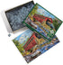 Cobble Hill 1000 Piece Puzzle - Welcome to Cobble Hill Country - Sample Poster Included