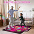 Zitranse 6-Button 3 4 5 7 8 9 10 11 12+ Electronic Dance mat for kids,Upgraded Light-up Dancing Pad,Wireless Bluetooth