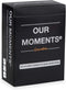 OUR MOMENTS Generations Game - 100 Conversation Starters for Grandparents & Grandchildren, Portable Card Game