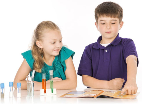 Thames and Kosmos Kids First Chemistry Set - Science Kit for Young Scientists