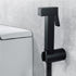 ICOBES Handheld Bidet Sprayer for Toilet Brass Baby Cloth Diaper Sprayer Square Toilet Sprayer High Pressure Handheld