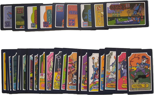 Adventure Anime Tarot Cards - 31 Pcs JoJo Anime Board Game for Divination