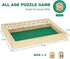 Wooden Shut The Box Game - Classic 2 Player Dice Game, Tabletop Version, Popular Pub Game for Kids