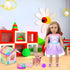 18 Inch Sets 18" DOTVOSY American Doll's Clothes and Accessories Pets Dog Play for Doll Included Dress,Pets Dog,pet