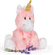 Princess Pink Unicorn - Microwavable & Weighted Plush Stuffed Animal - Heated