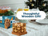 BSIRI 3D Wooden Tic Tac Toe, Rustic Coffee Table Decor, Unique Gifts for Special Occasions, Fun for Family Game Night