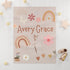 Laila and Lainey Personalized Baby Blanket, Custom Receiving Blanket with Name, Customized Baby Name Blanket for Baby
