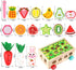 1 2 3 1st 1-3, Toddlers Montessori Wooden Educational Toys for Baby Boys Girls Age Year Old, Shape Sorting Toys One