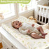 2 Pack 32"x16", Basumee Muslin Changing Pad Cover Waterproof Baby Changing Table Covers for Boys and Girls Soft
