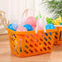 2pcs TOYANDONA Shopping Basket Toys, Kids Grocery Basket with Handle for Kids Pretend Play Grocery Basket Toys