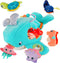 Soft Rattle Montessori Baby Toys 6-12 Months, Soft Barn Ocean Playhouse with