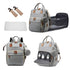 GurZinn Baby Diaper Bag Backpack with Changing Station Travel Waterproof 3 in
