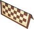 Double-Sided Cardboard Folding Chessboard Checkerboard for Playing Chess & Checkers Game