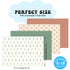 4 20" 28" 4 Geelin Pcs x Leather Baby Changing Pad Wipeable Changing Pad Portable Waterproof Diaper Mat for Travel Home