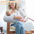 KAKIBLIN Baby Feeding Arm Pillow,Baby Nursing Arm Breastfeeding Pillows Support for Newborn Mom and Babies,Portable