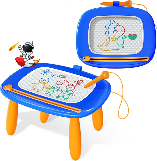 Kikidex Toddlers Toys Age 1-3, Magnetic Drawing Board, Toddler Girl Toys for