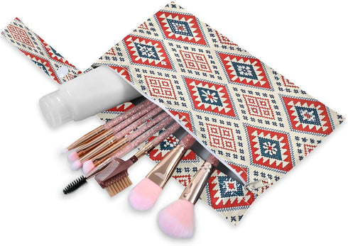 Haskirky 2 Boho Western Tribal Pcs Cloth Diaper Wet Dry Bags,Waterproof and Washable Bag for Travel Reusable Wet Bag