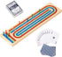 Cribbage Board Game Set - Complete Cribbage Kit for 2-4 Players -