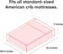 Hulsky 4+ Crib Mattress Storage Bag - Extra-Tough USA-Made Mil Bag - Stronger Than Standard Bags - Best Protection