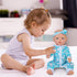 Unicorn Element 5 Sets Baby Doll Clothes for 14-18 Inch Dolls, Casual Wear for 17 Inch Baby Doll, 10 Pcs Clothes