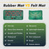 70" 35" Casino Roulette Mat x Rubber Table Mat with Storage Bag Win Marker Roulette Table Top Mat Casino Games
