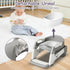 kimitimi 3-in-1 Potty Training Seat with Ladder Toddler Toilet Ladder Kids Toilet Chair for Little Boys Girls