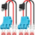 Saillong 2 Pack 12 AWG Wire Harness Connector Replacement for Peg-Perego 12 Volt SLA Battery Ride On Toys