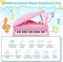 31 Costzon Kids Piano, Key Mini Grand Piano Toy Keyboard with Microphone, Stool & Lights, Portable Electronic Piano