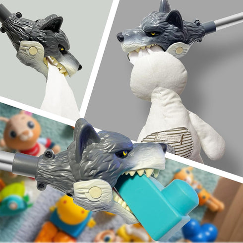 Pincher DINOBROS Animal Toys Wolf Grabber Toy for Boys Claw Snapper Chomper Monster Reacher Robot Hand
