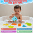 BeneFine 1-3, 16 Set& Baby Bath Toys for Kids Ages PCS Mold Free Bath Toys for Toddlers with Floating Boats,Watering