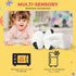 20 inch Onsoyours Original Weighted & Heatable Sunflower Cow Stuffed Animals, Microwavable Plushies for Stress Relief