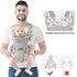 Cozy 7-45lbs Baby Wraps Carrier, Ergonomic Baby Carrier Newborn to Toddler, Baby Front and Back Carrier