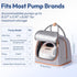 S1/S2, Pack, Backpack NCVI Breast Pump Bag for Spectra Breast Milk Cooler Travel Bag with Ice Double Layer Removable