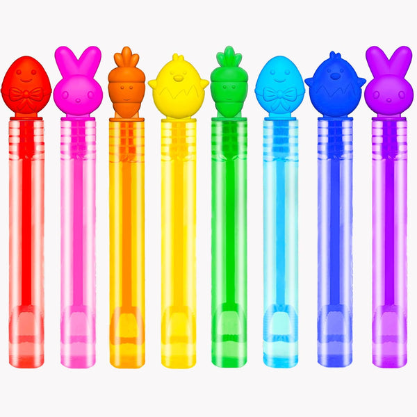 32 Pack Mini Pocket Bubbles Wands - Small Outdoor Summer Party Favors & Goodie Bag Fillers for Kids