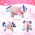 REUCLOTHIM Axolotl Plush Toy,Soft Cute Axolotl Stuffed Animal Plushies,Axolotl Stuffed Animal Toy for Kids, Cute
